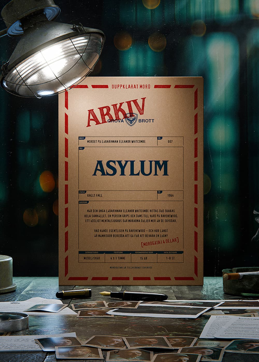 ARKIV Asylum Krimispiel
